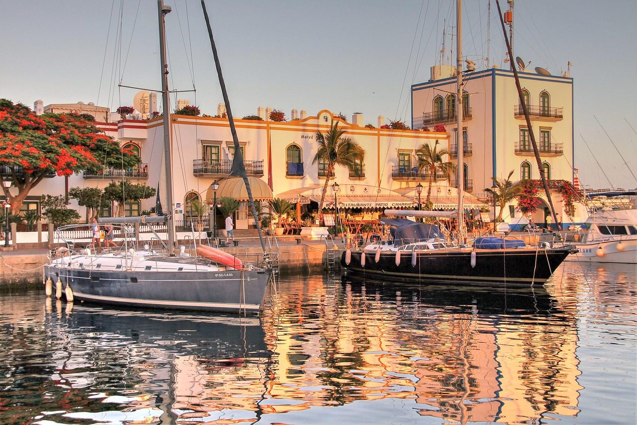 boats in gran canaria spain