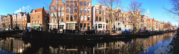 Amsterdam old city canals