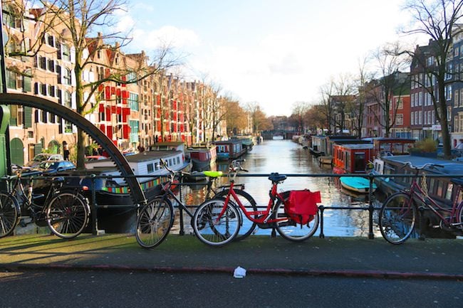 Amsterdam Canal Houses Large Shutters