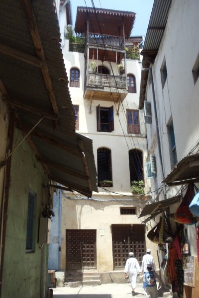 Alleys in Old Stone Town Zanzibar