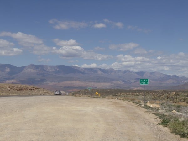 desert road USA