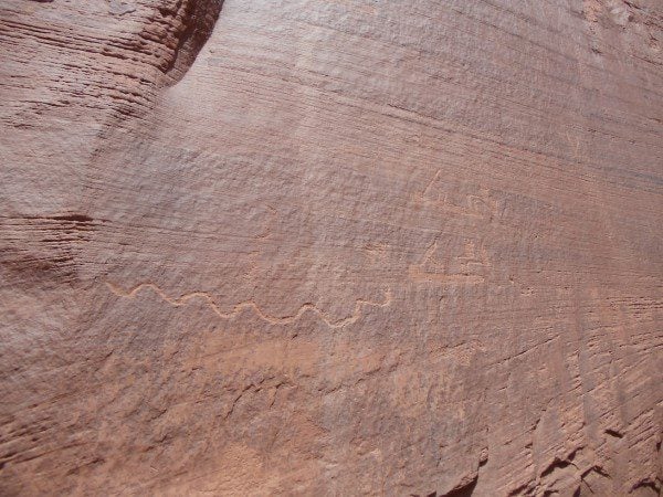 Rock Paintings Monument Valley