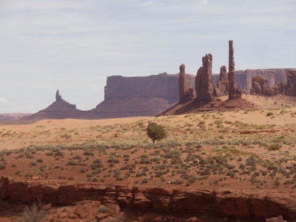 The Totem Pole Monument Valley