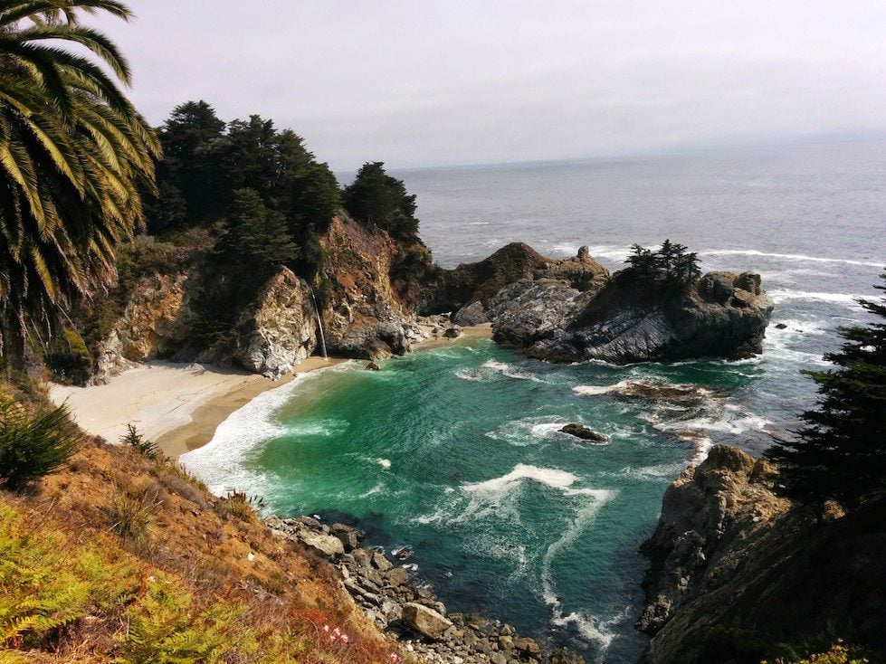 McWay Falls Big Sur California Pacific Coast Highway