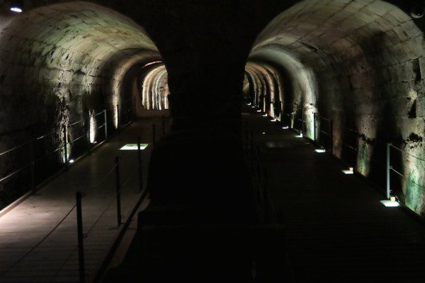 Templars Tunnel Acre Israel