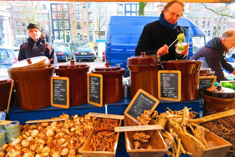 Noordermarkt Farmers Market Amsterdam