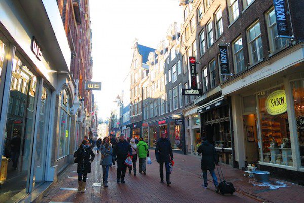 Kalverstraat Amsterdam Shopping