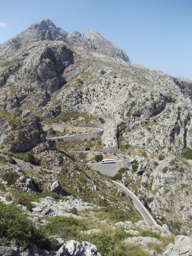 Road to Sa Calobra Mallorca