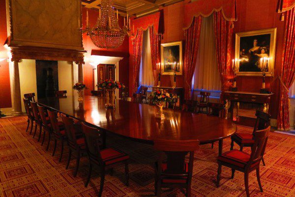 Royal Palace Amsterdam Dinin Room