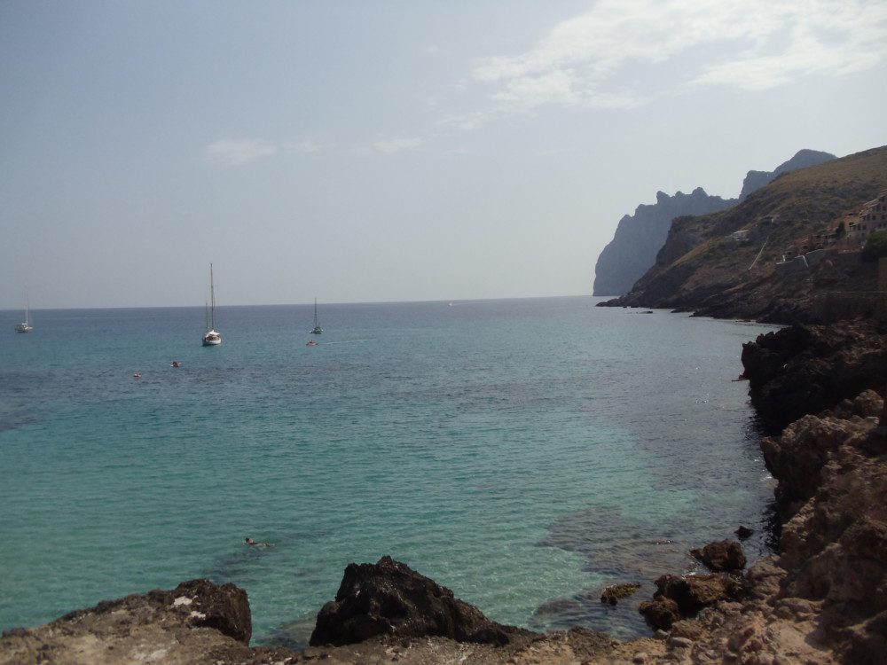 hidden beach Mallorca Cala san Vicente