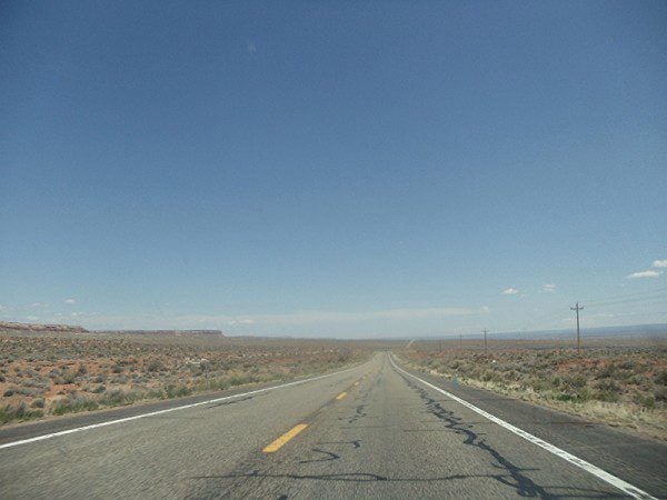 desert road USA